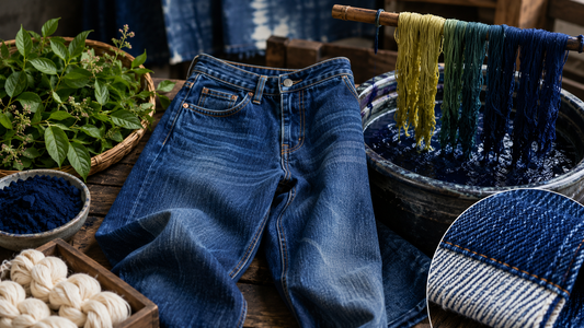 Warum sind Jeans blau und nicht andersfarbig?